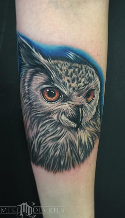 Tattoos - Eurasian Eagle-Owl  - 96491